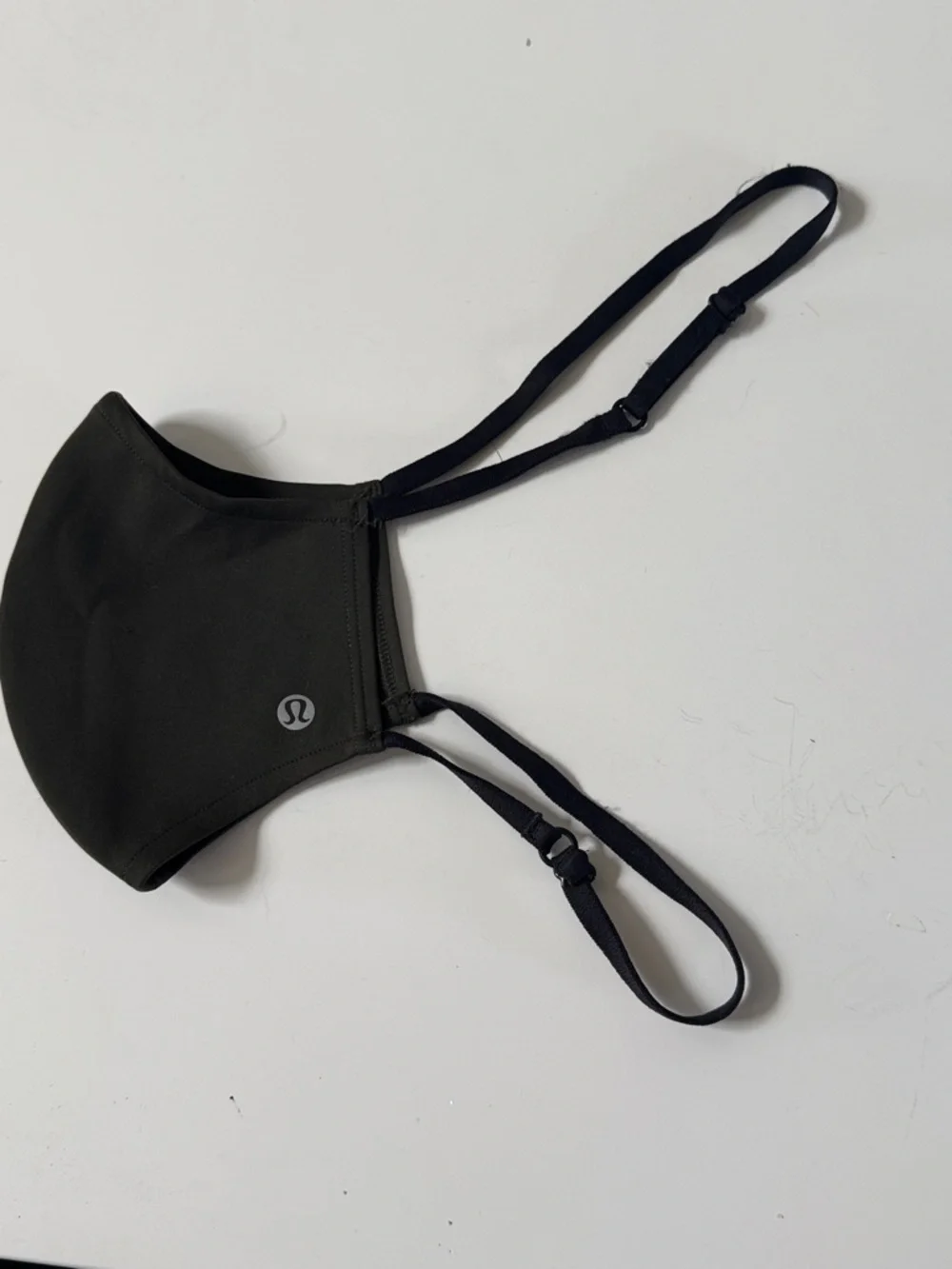 lululemon athletica Olive Green Breathable Face Mask with Adjustable Straps